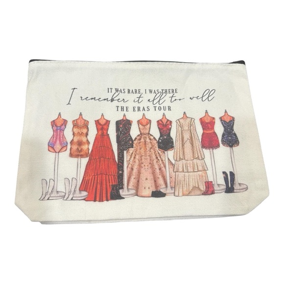 Taylor Swift Eras Tour Makeup Zipper Bag Fan Made - Picture 3 of 3
